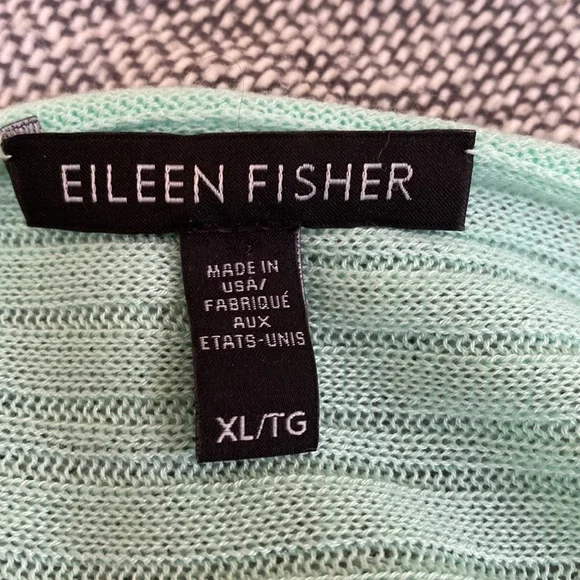 Eileen Fisher Asymmetrical tunic top size XL - Picture 3 of 4